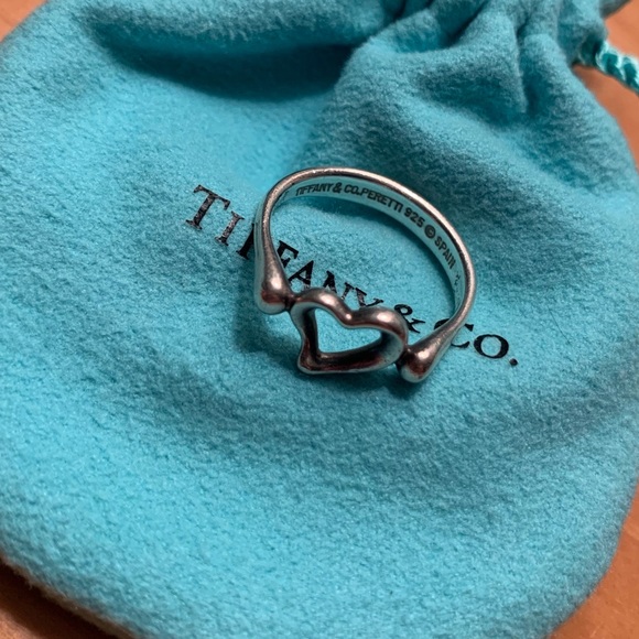 Tiffany & Co Open Heart Ring - Picture 2 of 3